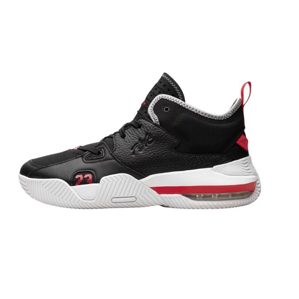 Sze 10.5 Men Nike Jordan Stay Loyal 2 Black White Red Jumpman Basketball Sneaker